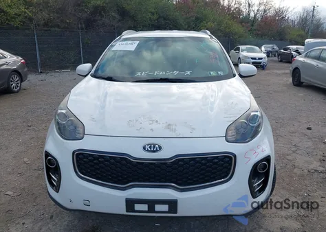 2017 Kia Sportage Lx из США, поврежденный, VIN KNDPMCAC7H7261187
